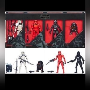 Star Wars Black Series Imperial Forces 4-Pack EE Excl R2-Q5 Crimson Oxixo - NEW